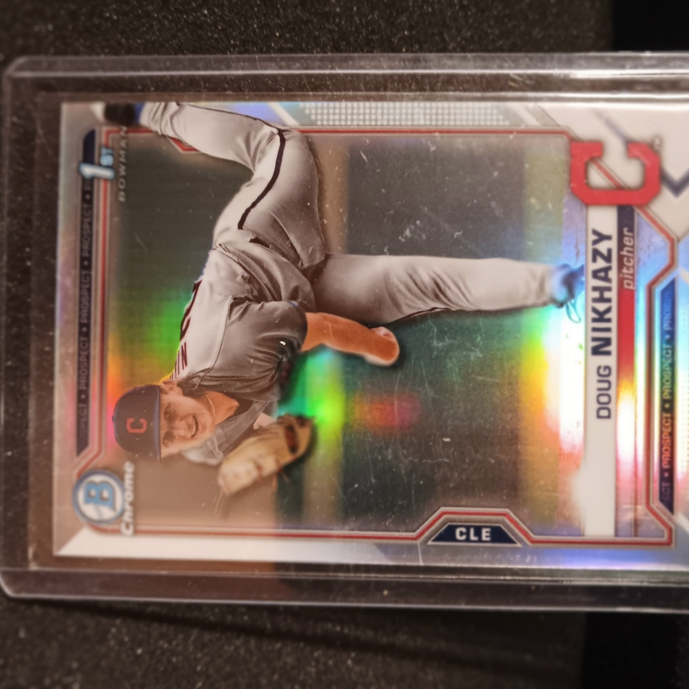 Bowman Doug Nikhazy Baseball Card